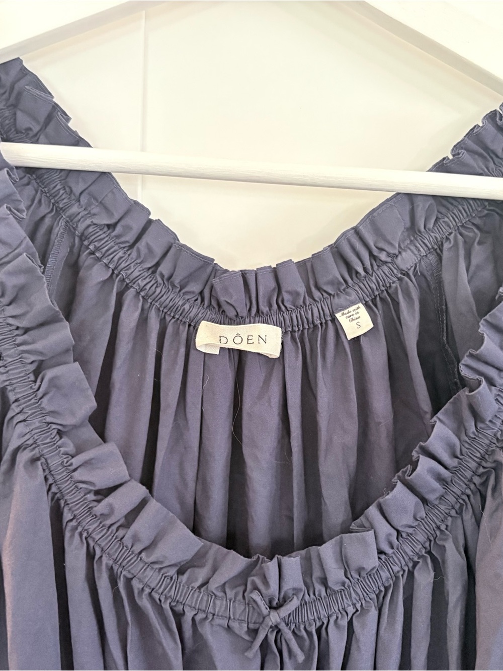 DÔEN Leanne Dress in Adriatic size S - Picture 4 of 6